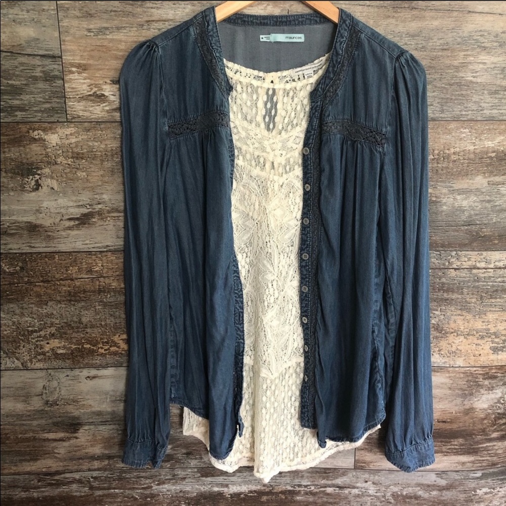 Maurice’s | Chambray Button Down Shirt